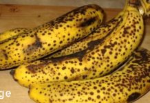 აი, რა მოხდება, თუ ერთი თვის განმავლობაში ყოველდღე მიირთმევთ ორ ბანანს, რომელსაც მუქი ლაქები აქვს!