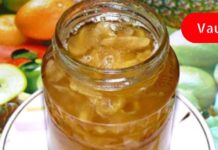 ჯანჯაფილის ჯემი – იდეალურია გაციებისთვის!